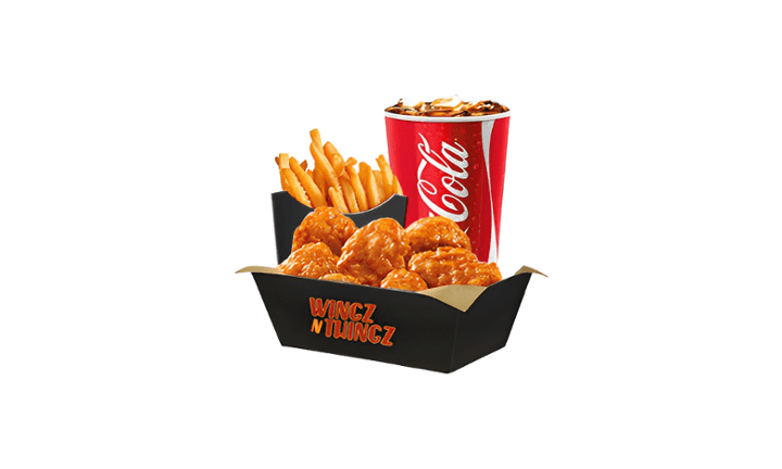 Boneless Wings and Fries Combo Meal